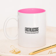 Erstklassige (+ Wunschberuf) - Tasse Pink Tasse Lieblingskollegen
