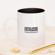Erstklassige (+ Wunschberuf) - Tasse Schwarz Tasse Lieblingskollegen