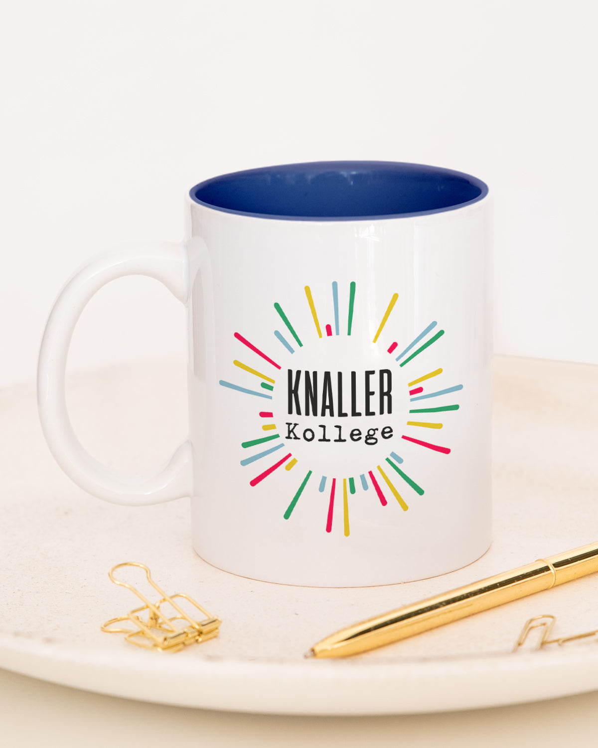 Knallerkollege - Tasse Dunkelblau Tasse Lieblingskollegen®