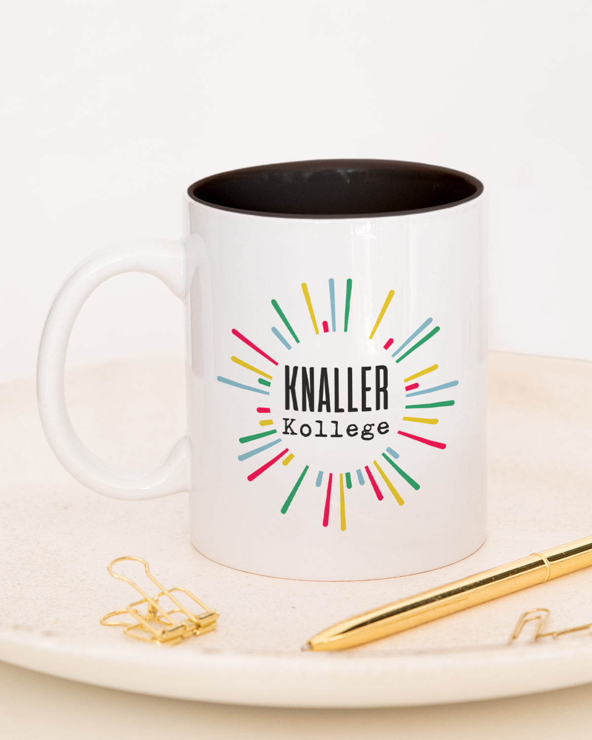 Knallerkollege - Tasse Schwarz Tasse Lieblingskollegen®