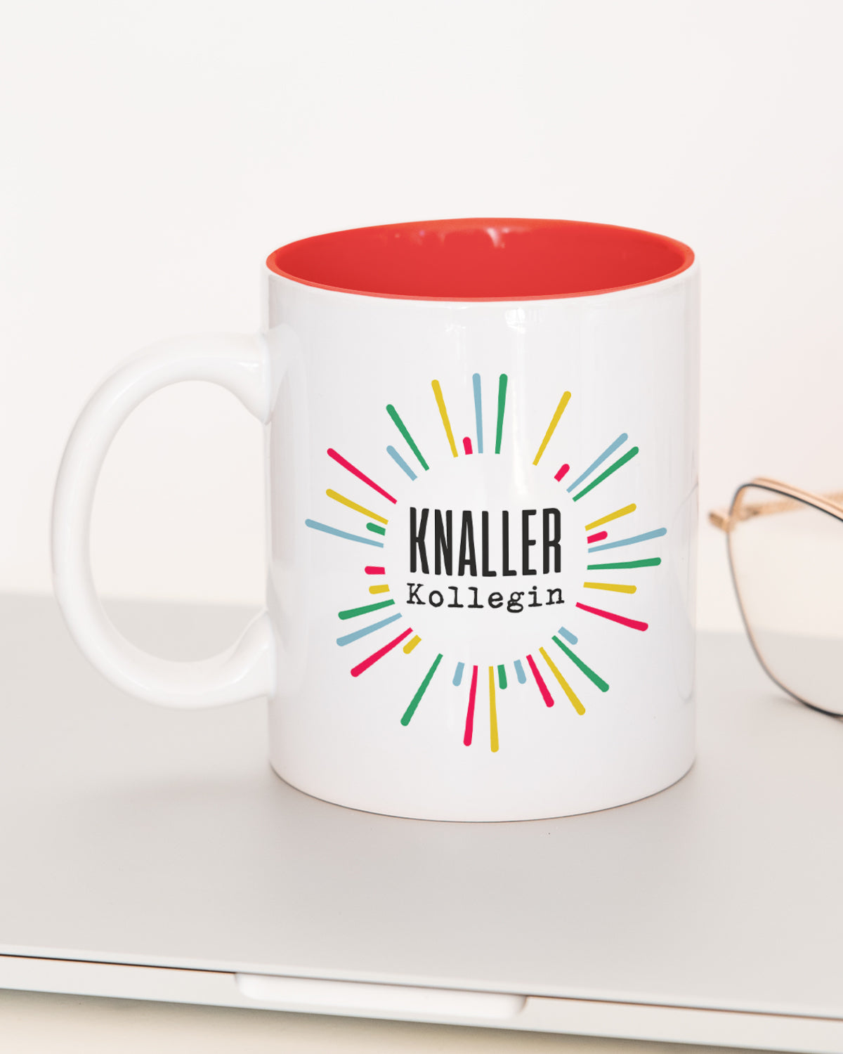 Knallerkollegin - Tasse Rot Tasse Lieblingskollegen®