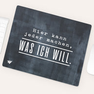 Was ich will  - Mousepad