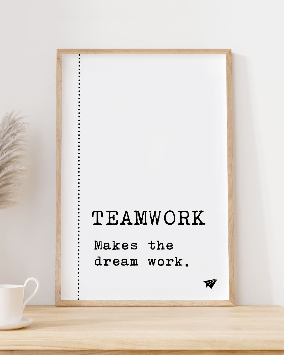 Teamwork makes the Dream work - Poster Poster Lieblingskollegen®