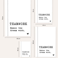 Teamwork makes the Dream work - Poster