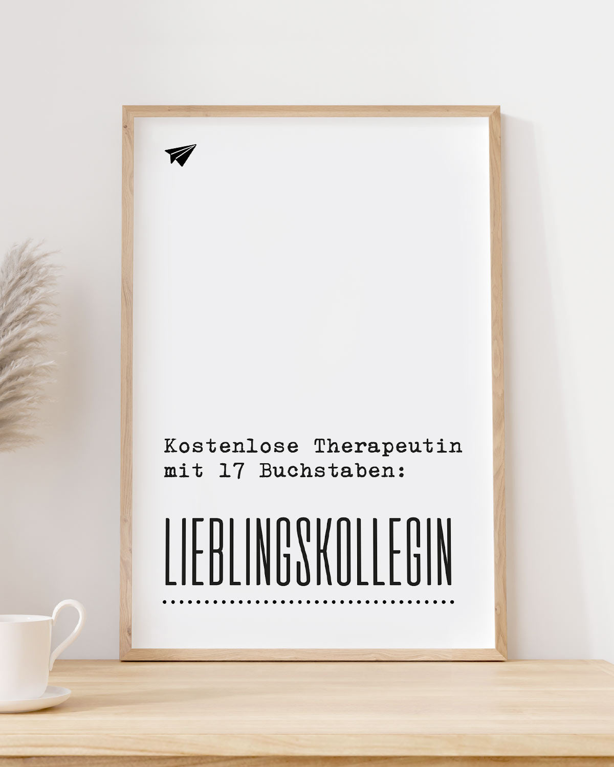 Kostenlose Therapeutin - Poster Poster Lieblingskollegen®