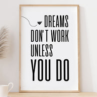 Dreams don't work - Poster