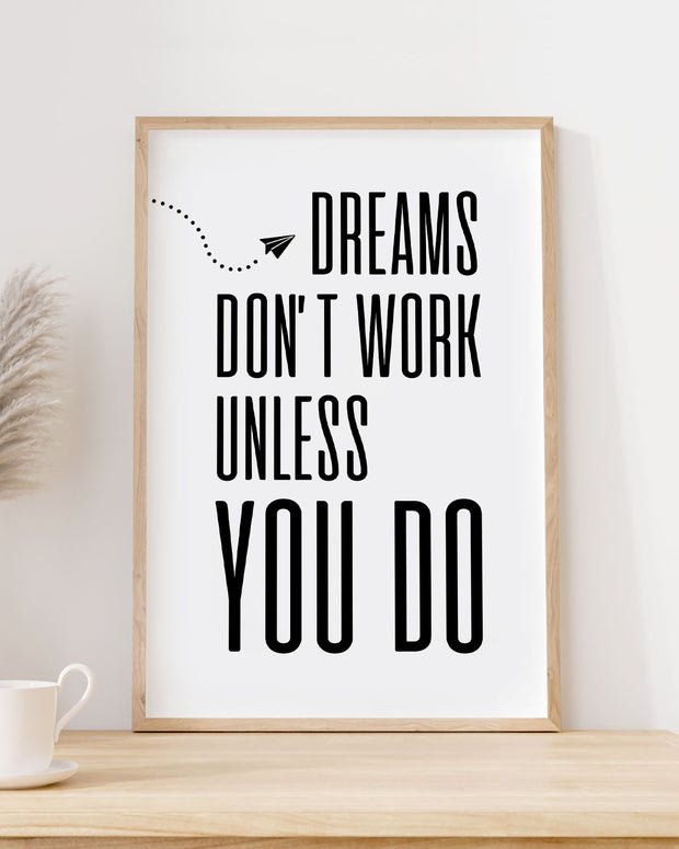 Dreams don't work - Poster