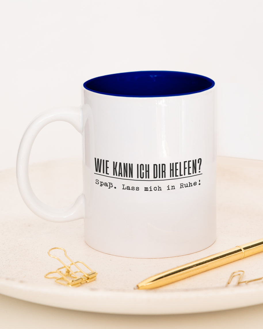 Wie kann ich dir helfen? - Tasse