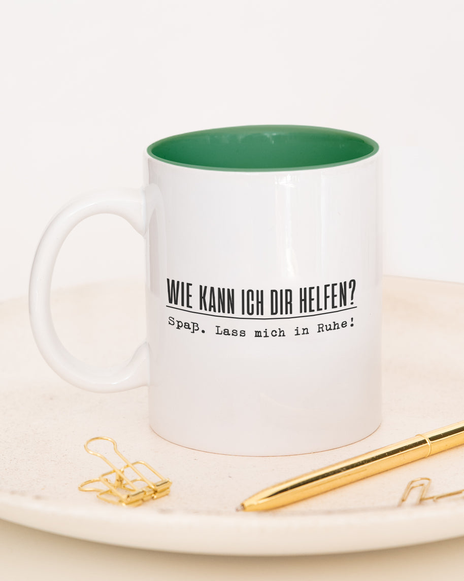Wie kann ich dir helfen? - Tasse