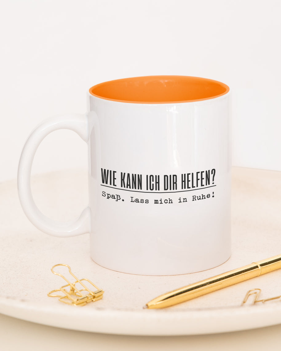 Wie kann ich dir helfen? - Tasse