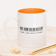 Wie kann ich dir helfen? - Tasse
