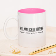 Wie kann ich dir helfen? - Tasse