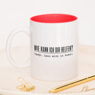 Wie kann ich dir helfen? - Tasse