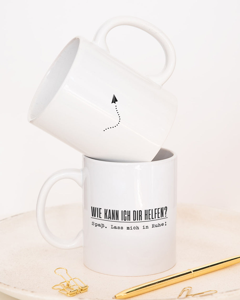 Wie kann ich dir helfen? - Tasse