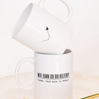 Wie kann ich dir helfen? - Tasse