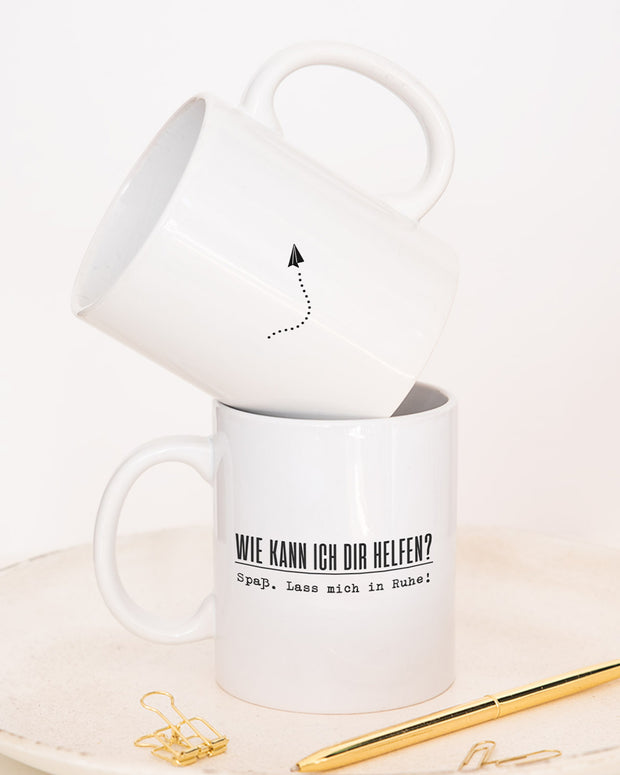 Wie kann ich dir helfen? - Tasse