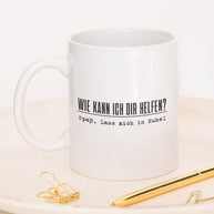 Wie kann ich dir helfen? - Tasse