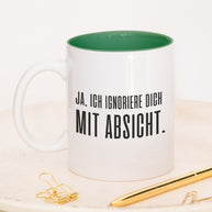 Mit Absicht - Tasse