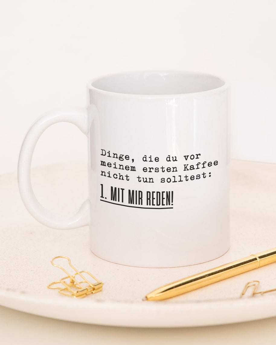 Mit mir reden - Tasse