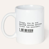 Mit mir reden - Tasse