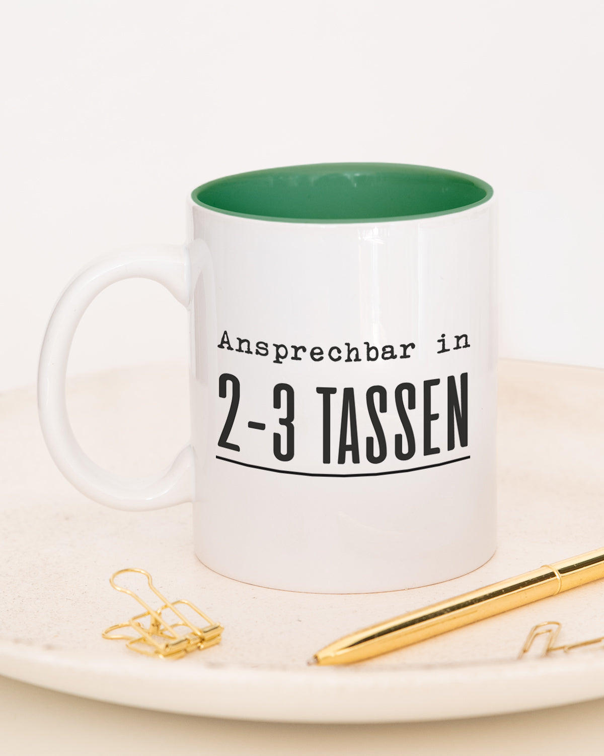 2-3 Tassen - Tasse Dunkelgrün Tasse Lieblingskollegen®