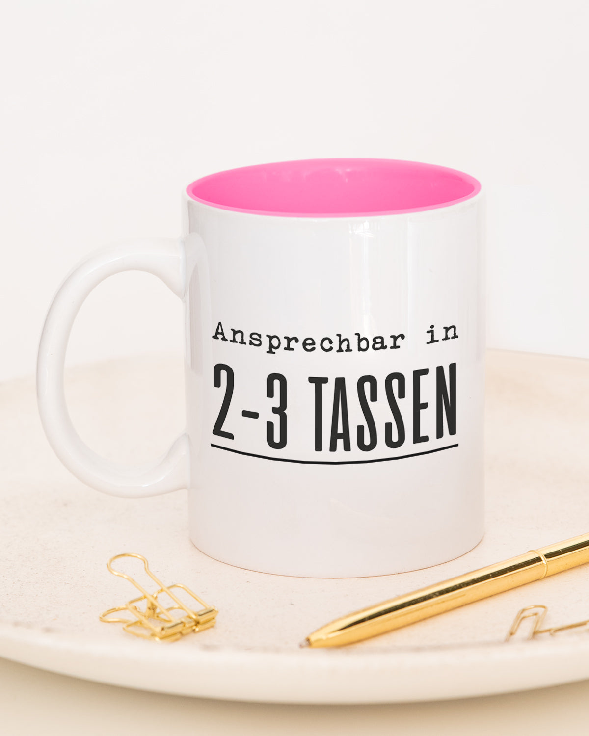 2-3 Tassen - Tasse Pink Tasse Lieblingskollegen®