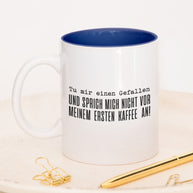 Vor meinem ersten Kaffee - Tasse