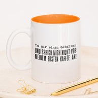 Vor meinem ersten Kaffee - Tasse