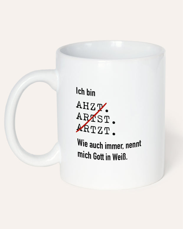 Ich bin Arzt - Tasse Tasse LKM1303_Tasse_Designvarianten_Arzt_Mockup1_2134ea3a-f439-4f3a-9e37-1f836ab34954 Lieblingskollegen®
