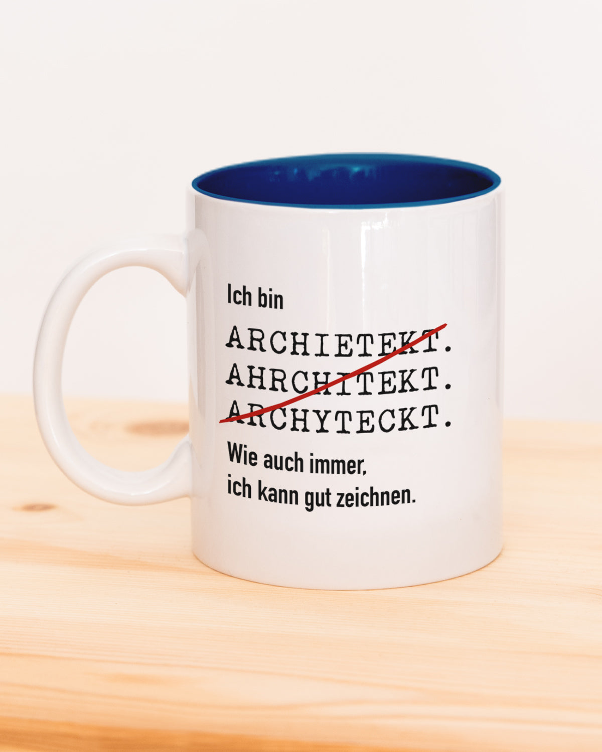 Ich bin Architekt/in - Tasse Architekt Dunkelblau Tasse Lieblingskollegen®