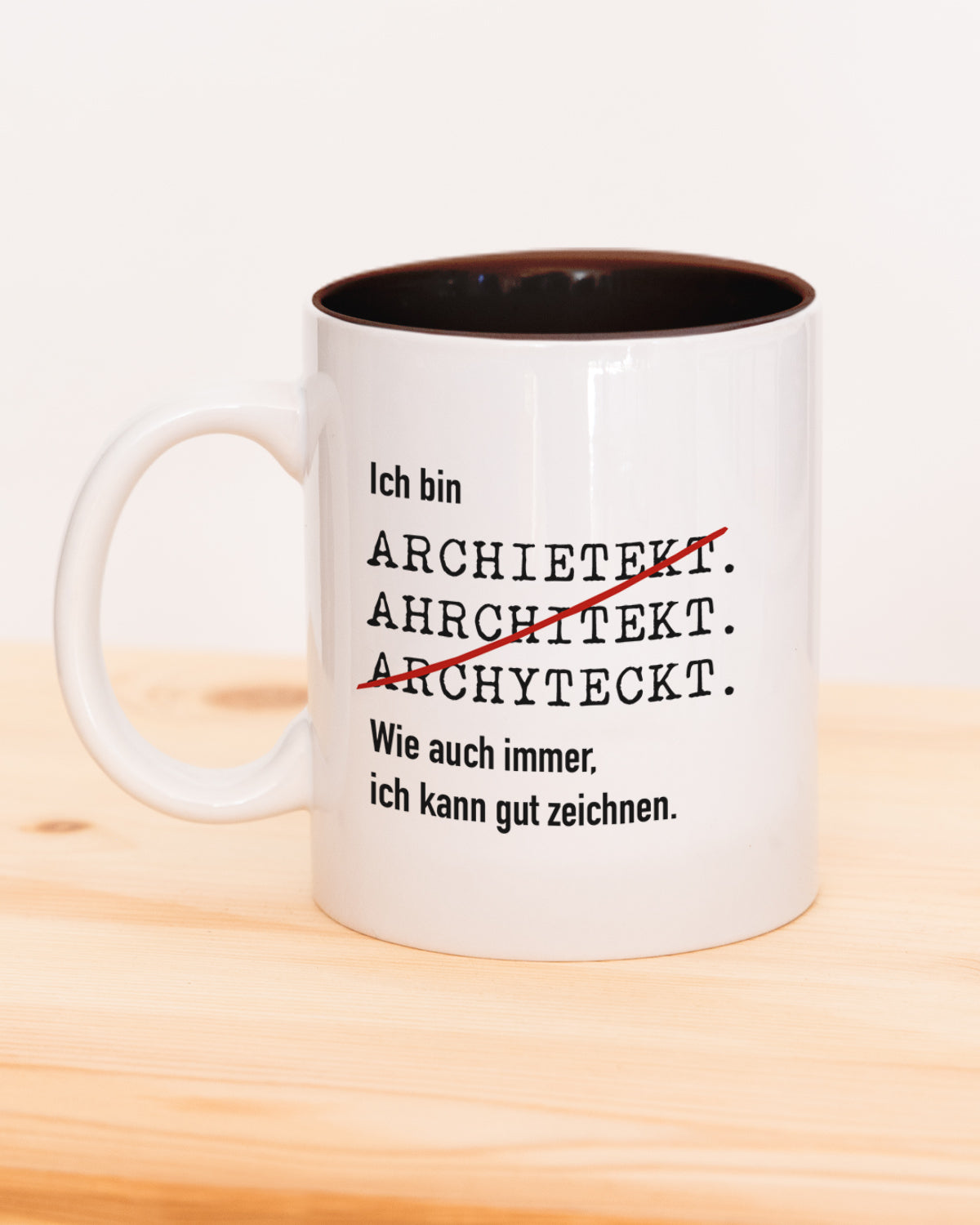Ich bin Architekt/in - Tasse Architekt Schwarz Tasse Lieblingskollegen®