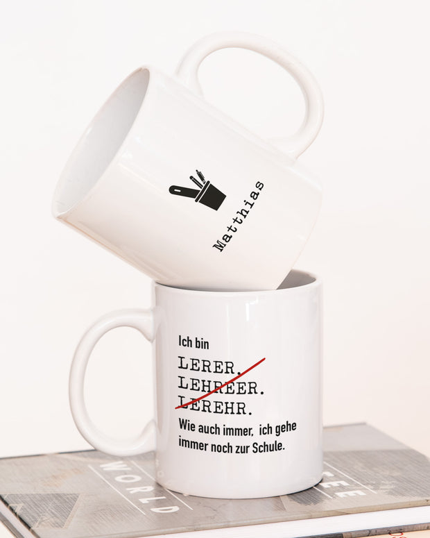 Ich bin Lehrer - Tasse