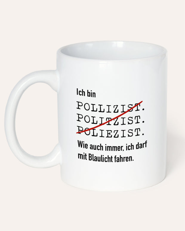 Ich bin Polizist - Tasse