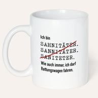 Ich bin Sanitäter - Tasse