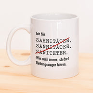 Ich bin Sanitäter - Tasse