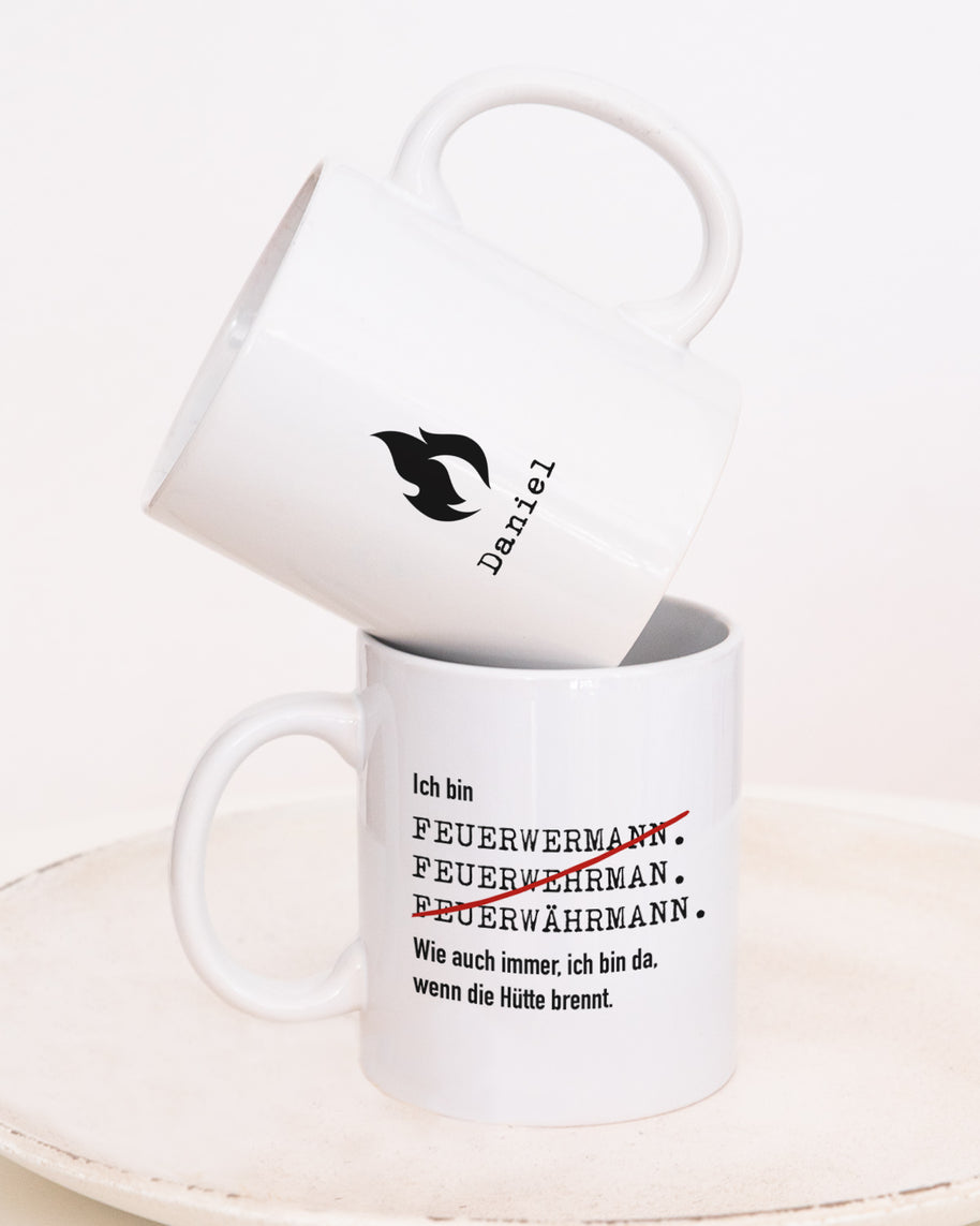 Ich bin Feuerwehrmann - Tasse