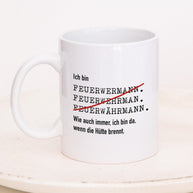 Ich bin Feuerwehrmann - Tasse