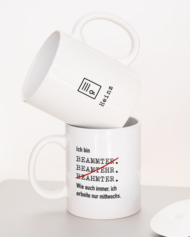 Ich bin Beamter - Tasse