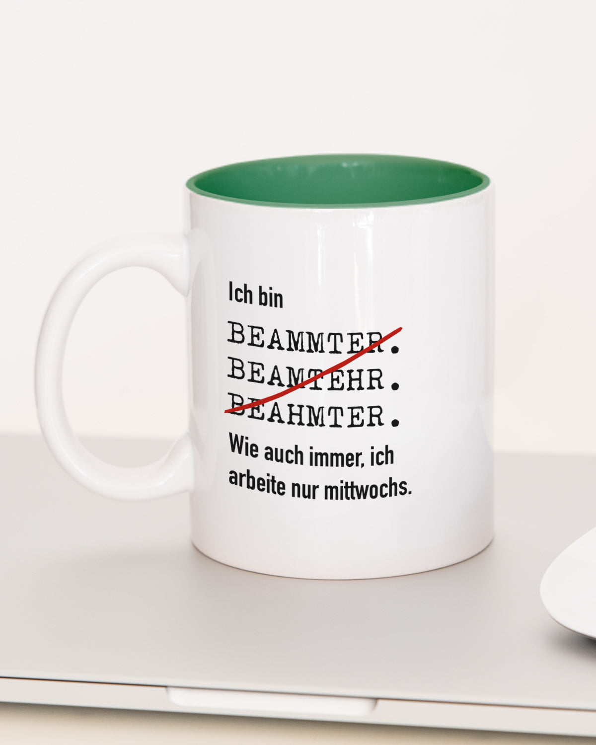 Ich bin Beamter/in - Tasse Beamter Dunkelgrün Tasse Lieblingskollegen®