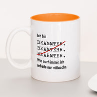 Ich bin Beamter - Tasse