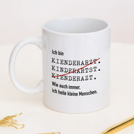 Ich bin Kinderarzt/Kinderärztin- Tasse Kinderarzt Weiß Tasse Lieblingskollegen®