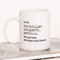 Ich bin Bachelor - Tasse
