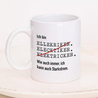 Ich bin Elektriker - Tasse