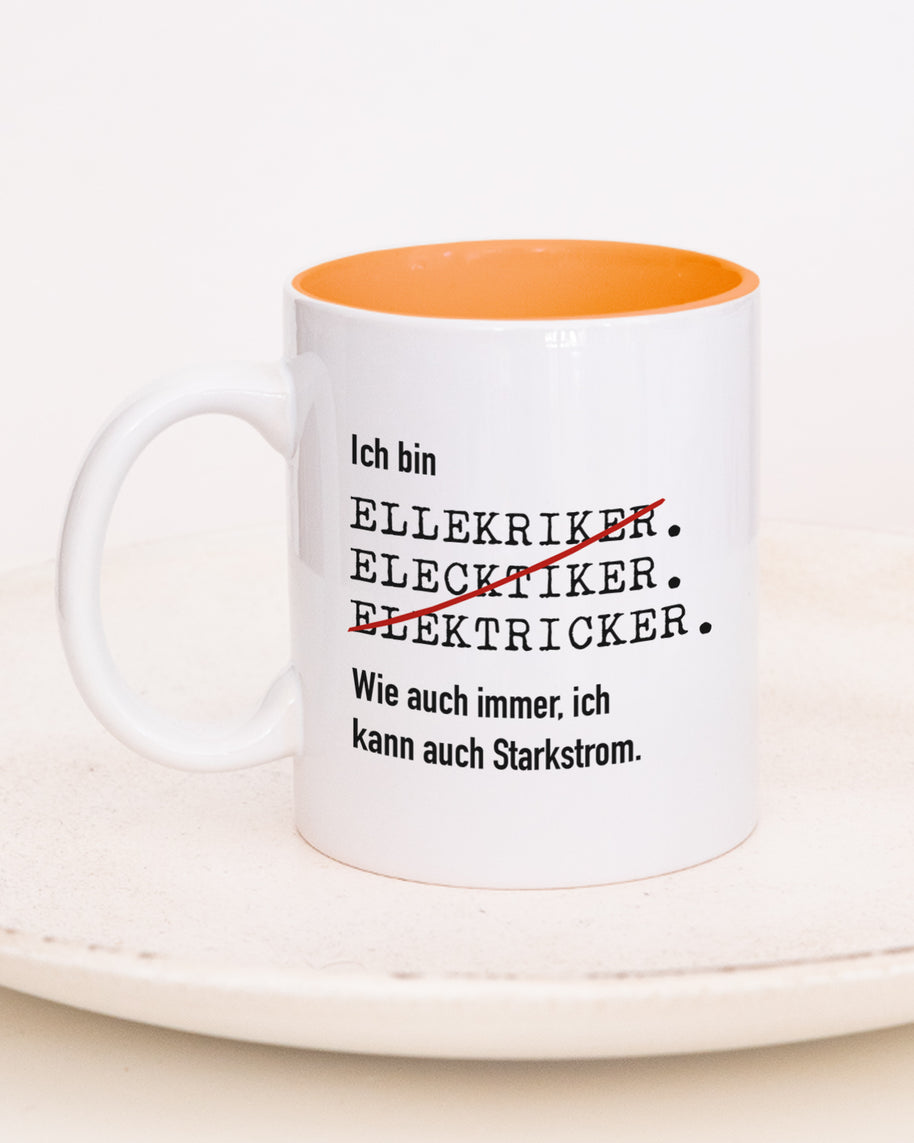 Ich bin Elektriker - Tasse