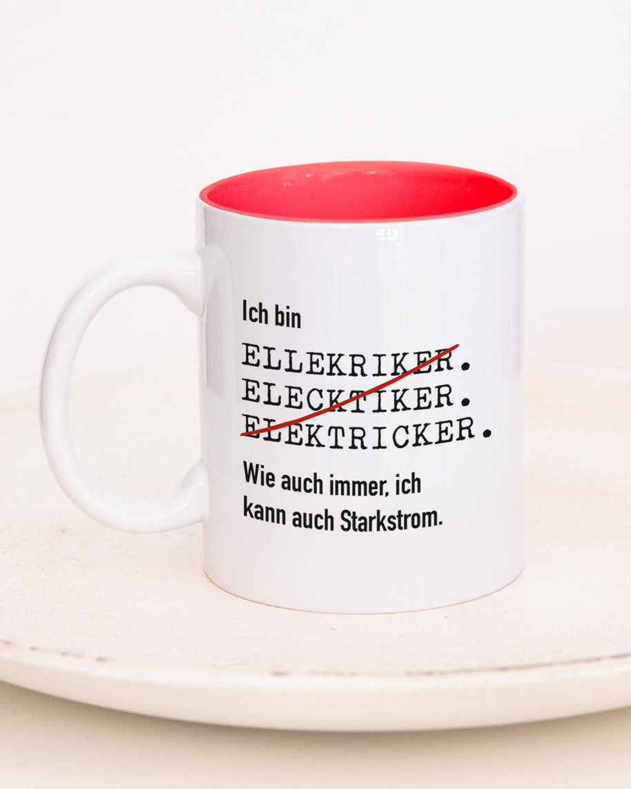 Ich bin Elektriker - Tasse