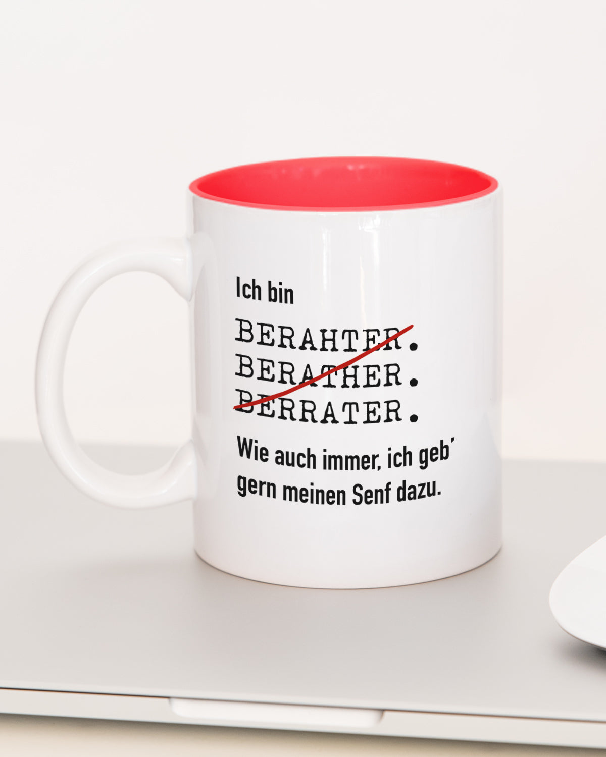 Ich bin Berater/in - Tasse Berater Rot Tasse Lieblingskollegen®
