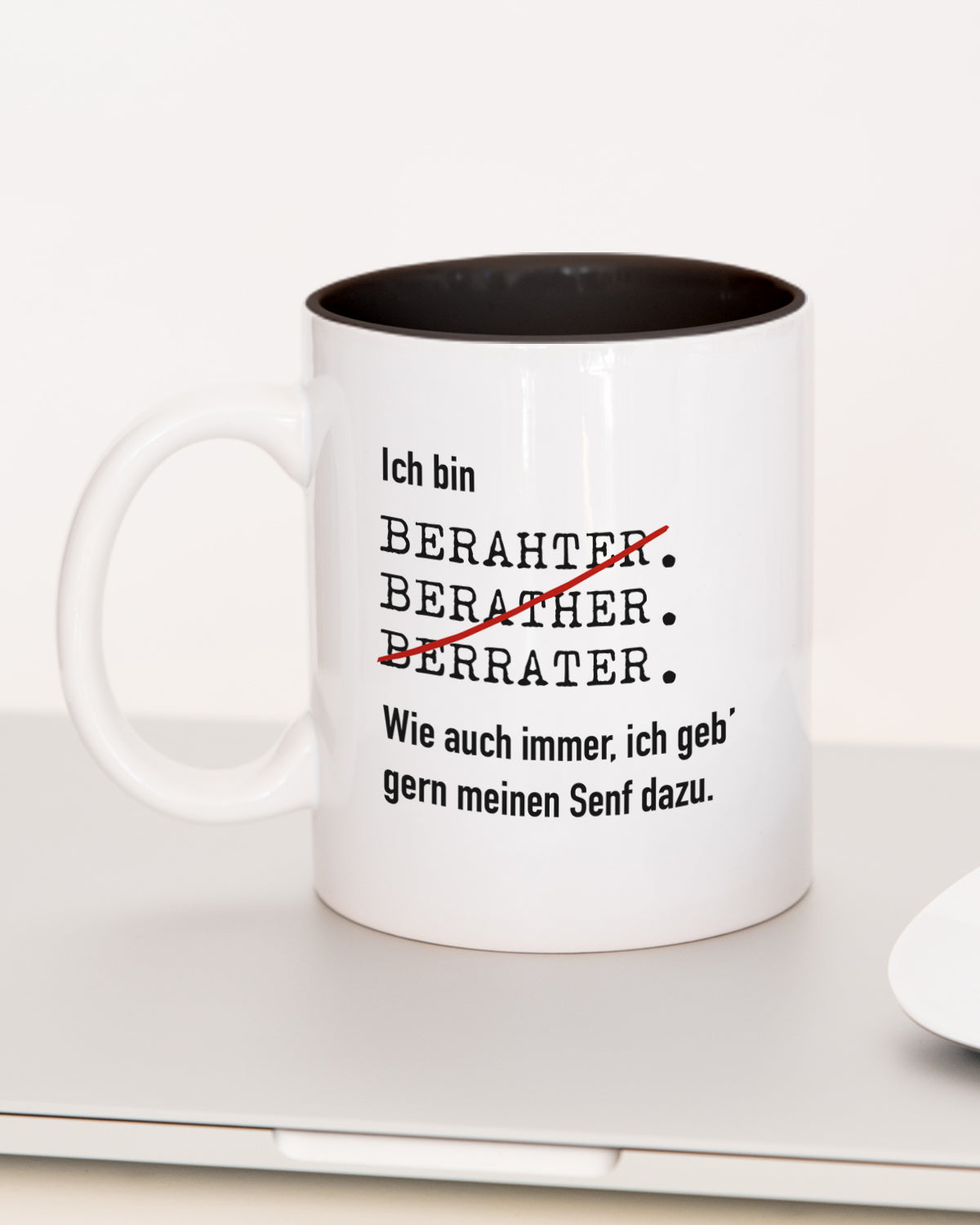 Ich bin Berater/in - Tasse Berater Schwarz Tasse Lieblingskollegen®