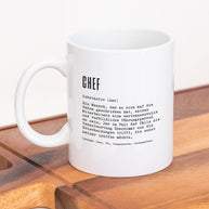 Definition Chef - Tasse
