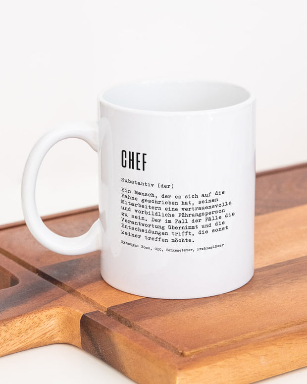 Definition Chef - Tasse
