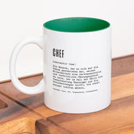 Definition Chef - Tasse